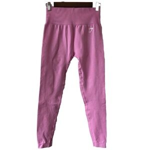 Gymshark Women's Vital Seamless Leggings Pink Size medium